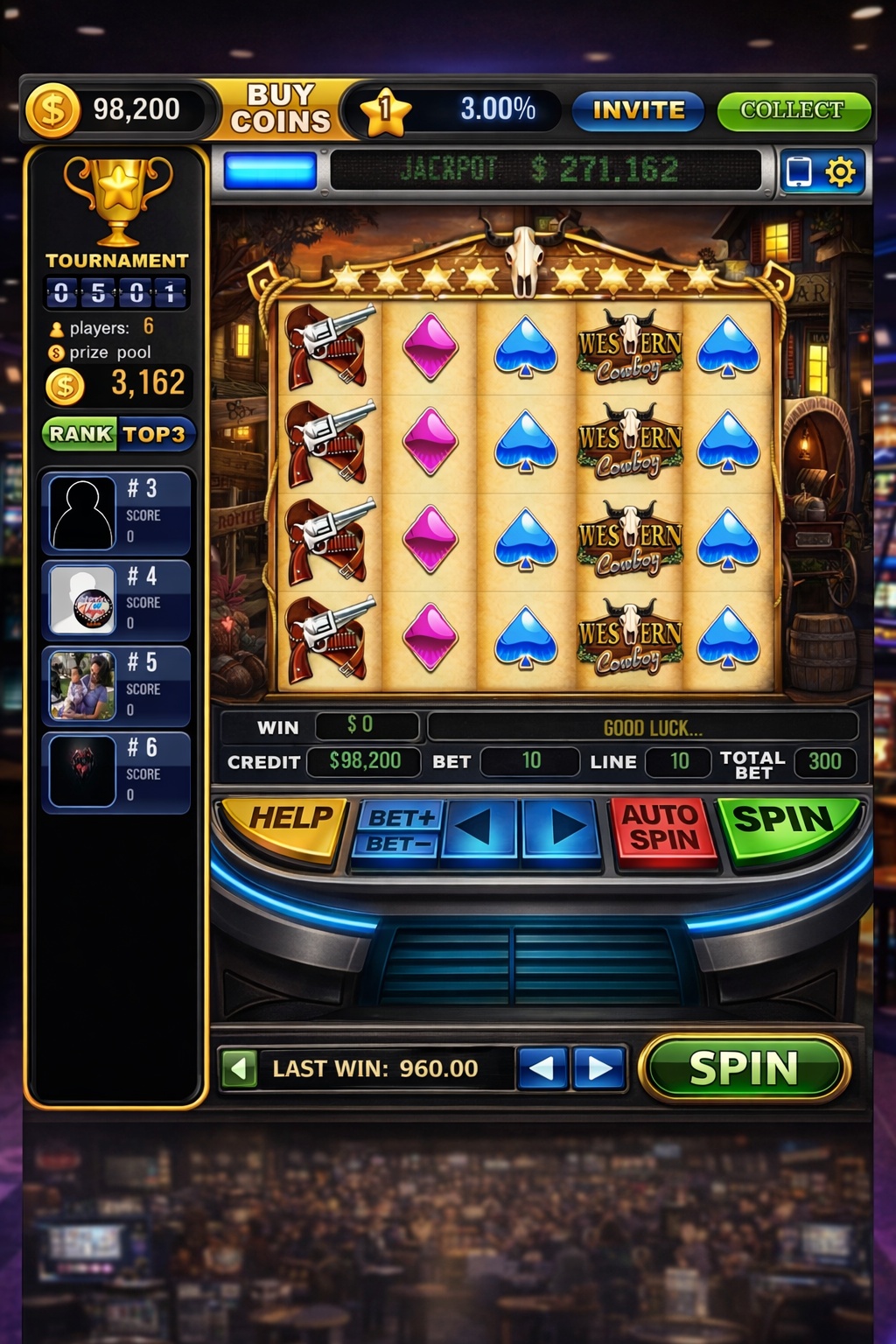 Arena Casino game